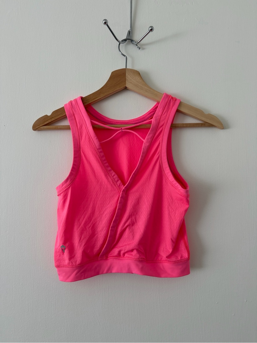 Ivivva Hot Pink Athletic Cropped Tank Top